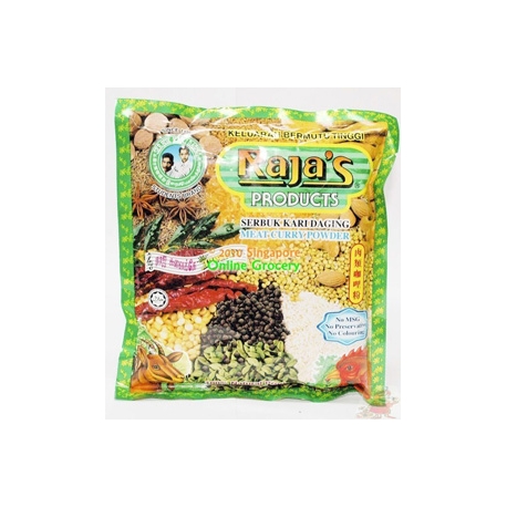 Raja's Meat Curry Powder 220gm Raja's Meat Curry Powder 220gm