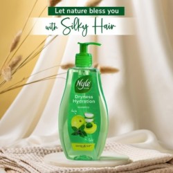 Nyle Naturals Dryness Hydration Shampoo, with Tulsi, Amla and Aloe