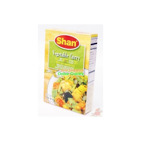 Shan Vegetabe Curry 100gm Shan Vegetabe Curry 100gm