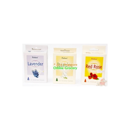 Tulasi Incense Cones Jasmine 15 Cones Tulasi Incense Cones Jasmine 15 Cones