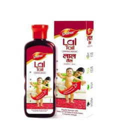 Dabur Lal Tail- Ayurvedic Baby Oil, Clinically Proven 2X Faster