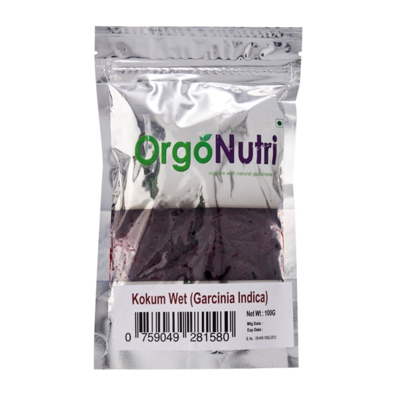Orgonutri Wet Kokum Rinds (Salted), Pack of 2 ( Each), Aamsul (Sour