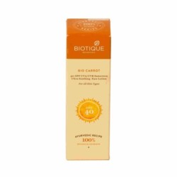 Biotique Bio Carrot 40+ SPF Uva, Uvb Sunscreen - Ultra Soothing Face