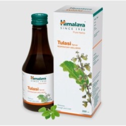 Himalaya Tulasi Syrup Respiratory Wellness, Relieves Cough & Cold