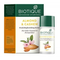 Biotique Bio Almond & Cashew Fresh Replenishing Serum, for Color