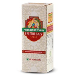 Pankajakasthuri Breathe Eazy Syrup, Ayurvedic Supplement for Healthy