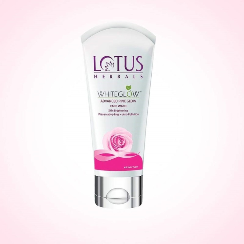 Lotus Herbals Whiteglow Advanced Pink Glow Face Wash - Skin
