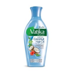 Dabur Vatika Naturals Enriched Coconut Hair Oil, with Curry Leaves