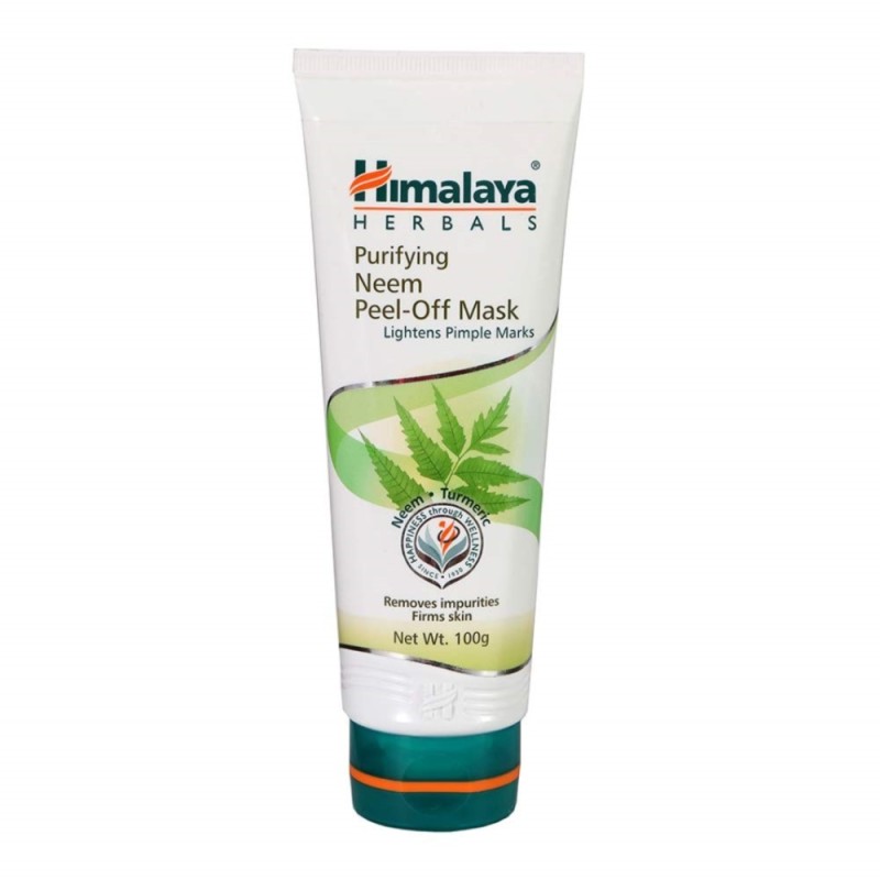 Himalaya Purifying Neem Peel-Off Mask, Lightens Pimple Marks 100g