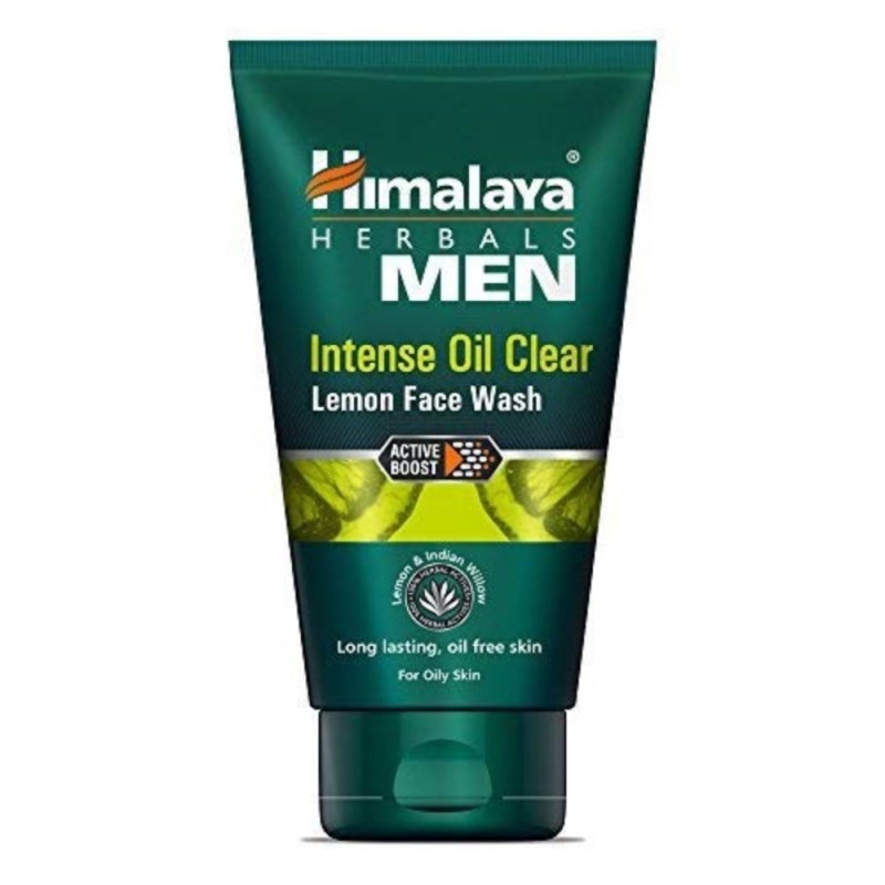 Himalaya Men Intense Oil Clear Lemon Face Wash, for Oily Skin 100ml