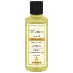 Khadi Organique Honey & Vanilla Hair Cleanser 210ml