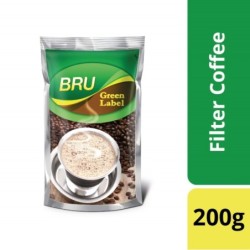 Bru Green Label Coffee (Filter Coffee) 500g