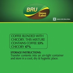 Bru Green Label Coffee (Filter Coffee) 500g