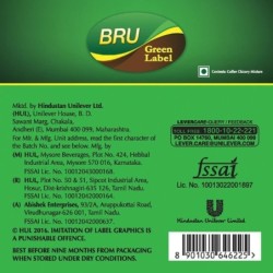 Bru Green Label Coffee (Filter Coffee) 200g