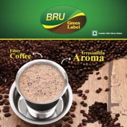 Bru Green Label Coffee (Filter Coffee) 200g