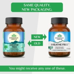 Organic India Breathe Free Respiratory & Congestion Relief