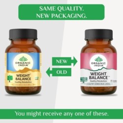 Organic India Weight Balance Healthy Metabolism, 60 Capsules
