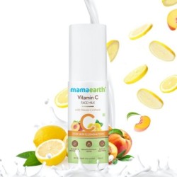 Mamaearth Vitamin C Face Milk with Vitamin C & Peach, for Skin