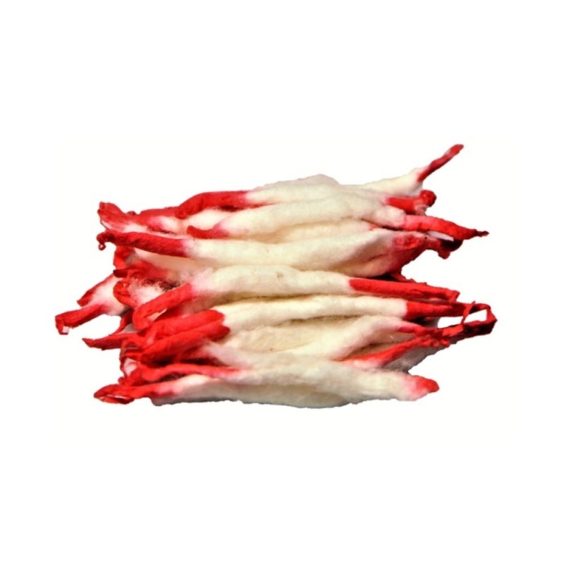 Satvik Kesar Diya Batti (Cotton Wick) 8 Dozens for Prayer 96 Pcs