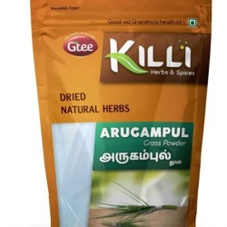 Killi Herbs & Spices Arugampul Grass Powder (Bremuda, Doob Grass