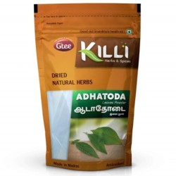 Killi Herbs & Spices Adhatoda Leaves Powder (Malabur Nut), (Cold