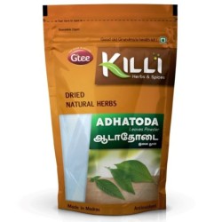 Killi Herbs & Spices Adhatoda Leaves Powder (Malabur Nut), (Cold