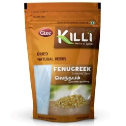Killi Herbs & Spices Fenugreek Sprouted Seed (Methi), (Diabetes) 100g