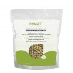 Biosoft Premium Waxing Solutions Brazilian Stripless Wax, Non-Strip