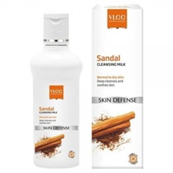 Vlcc Natural Sciences Sandal Cleansing Milk, Deep Cleanses & Soothes