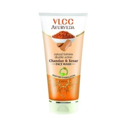 Vlcc Ayurveda Chandan & Kesar Face Wash - Natural Fairness Double