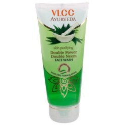 Vlcc Ayurveda Double Power Double Neem Face Wash - Skin Purifying