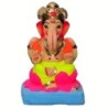Kamal Aasan Eco Friendly Ganesha Idol Made of Clay Shadu Mati 6 Inches