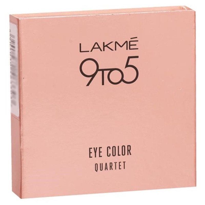 Lakme 9 to 5 Eye Color Quartet, (Silk Route) 7g