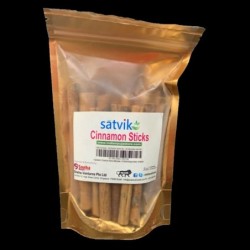 Satvik Premium Quality Whole Cinnamon Sticks (Dalchini) 100g