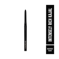 Colorbar Intensely Rich Kajal (Black) - Lasts Upto 12Hrs, Smudge