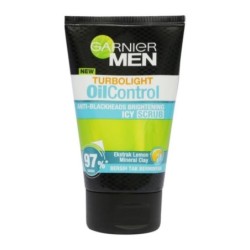 Men Turbolight Oil Control Anti-Blackheads Brightening Icy Scrub