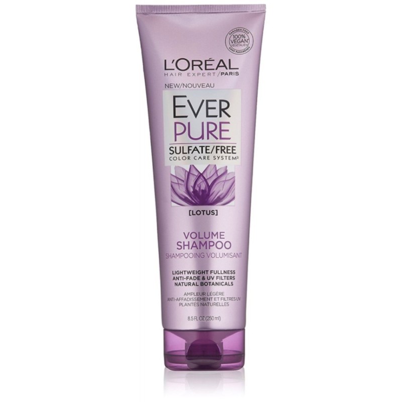 Ever Pure Sulfate-Free Color Care System Volume Shampoo (Lotus) 250ml