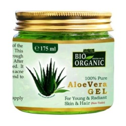 Indus Valley Bio Organic Aloe Vera Gel for Young & Radiant Skin & Hair
