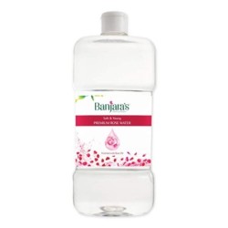 Banjara's Soft & Young Premium Rose Water, Enriched with Rose Oil