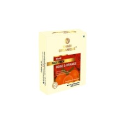 Khadi Organique Rose & Orange Face Pack - Glow & Radiant Skin, Give