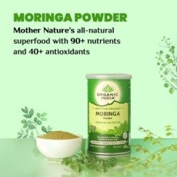 Organic India Moringa Powder Essential Nutrition 100g