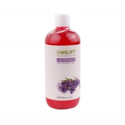 Biosoft Premium Waxing Solutions Lavender Pre Waxing Gel 500ml
