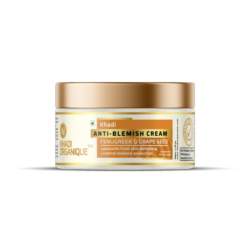Khadi Organique Fenugreek & Grape Seed Anti-Blemish Cream - Controls