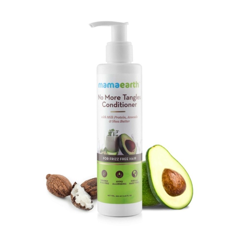 Mamaearth No More Tangles Conditioner with Milk Protein, Avocado