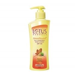 Lotus Herbals Almond Nourish Daily Nourishing Body Lotion SPF