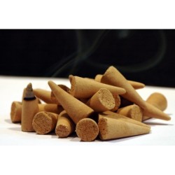 Satvik Sandalwood Incense Cones for Puja and Prayer 200g