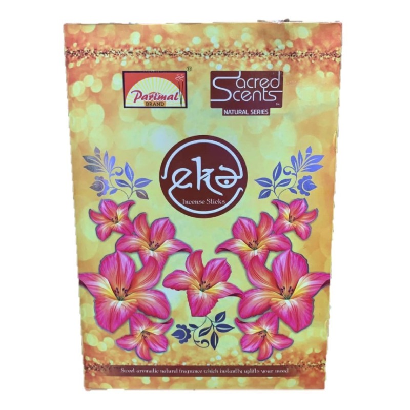 Parimal Sacred Scents Eka Incense Sticks for Pooja and Prayer 2 Packs