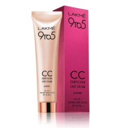 Lakme 9 to 5 Cc Complexion Care Cream SPF 30 PA++, (04 Almond) All