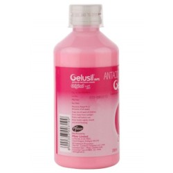 Gelusil Mps Original Mint Flavour - Antacid Antigas Liquid, Sugar