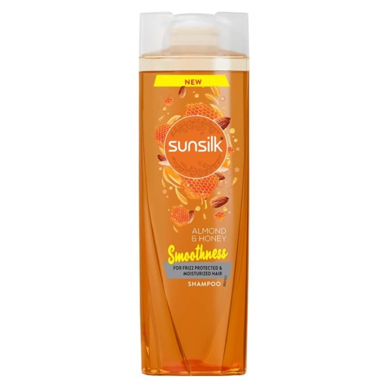 Sunsilk Almond &Amp; Honey Smoothness Shampoo - for Frizz Protected